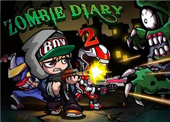 Zombie Diary 2 скачать мод (бесконечные деньги и кристаллы) на андроид